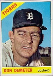 1966 Topps Baseball Cards      098      Don Demeter